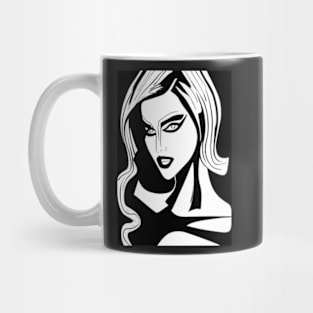 High Fashion Woman Mug